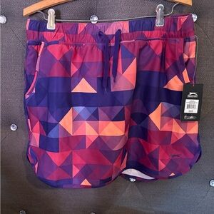 Slazenger Athletic Golf Skort Geometric Design